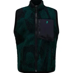 Peak Performance - Graphic Pile Vest - Fleeceweste
