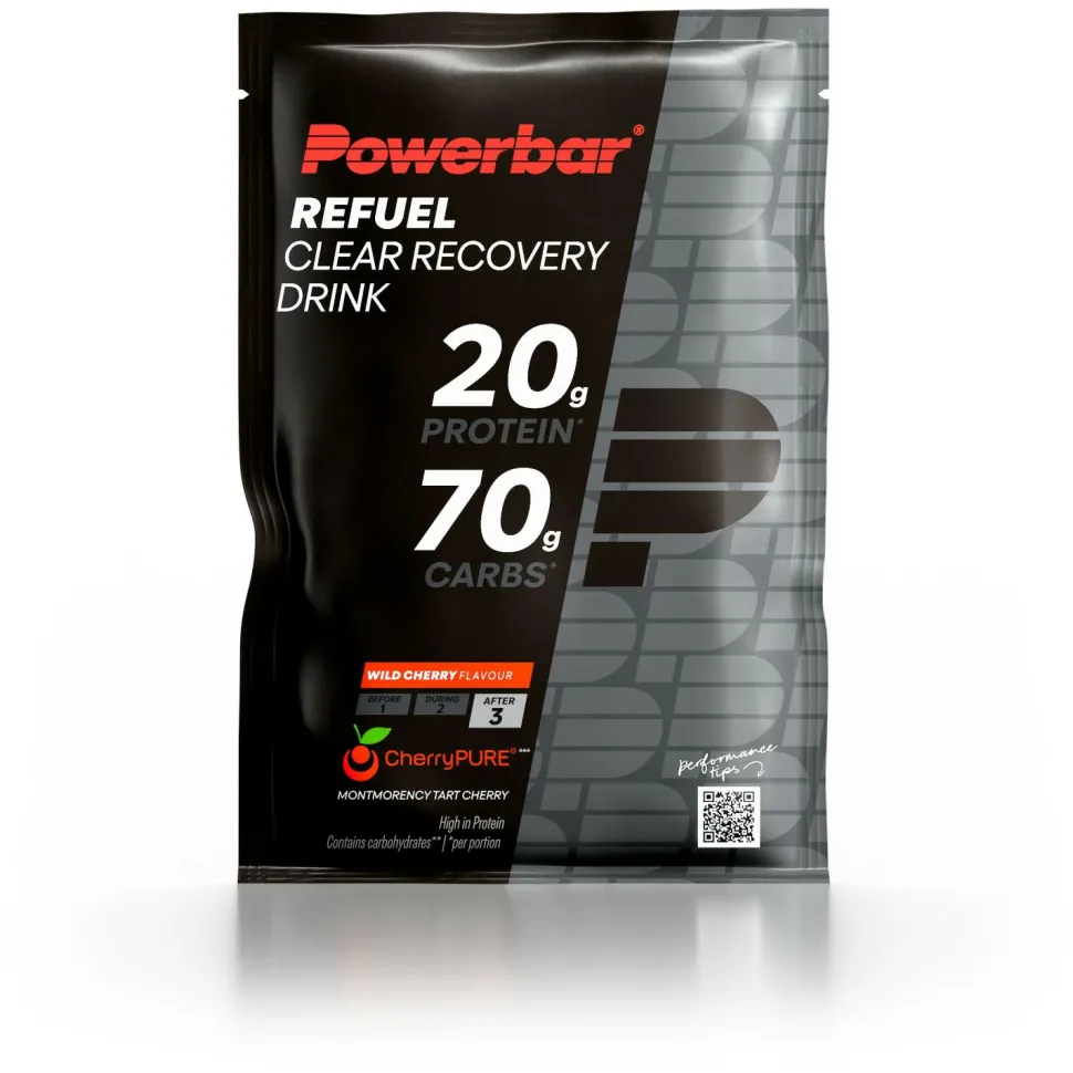 PowerBar - Refuel Clear Recovery Drink Wild Cherry - Getränkepulver