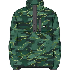 Quiksilver - Kid's No Destination Half Snap - Fleecepullover