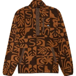 Quiksilver - No Destination Half Snap - Fleecepullover