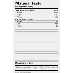 Rab - Apparition Hoody - Fleecejacke