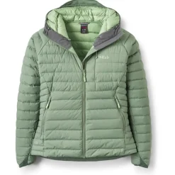 Rab - Women's Microlight Windstopper Hoody - Daunenjacke