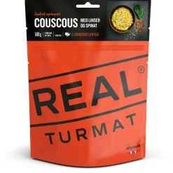 Real Turmat - Couscous with Lentiles and Spinach