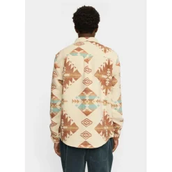 Revolution - Casual Overshirt Aztec - Hemd