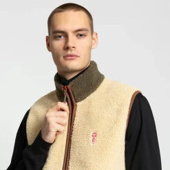 Revolution - Fleece Vest in Block Colors - Fleeceweste