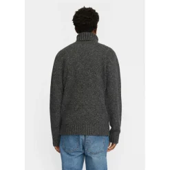 Revolution - High-Neck Sweater - Merinopullover