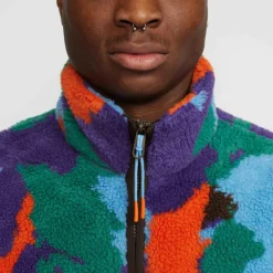 Revolution - Printed Teddy Jacket - Fleecejacke