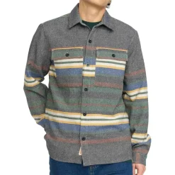 Revolution - Utility Shirt Stripes - Hemd