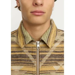 Revolution - Zipped Overshirt Aztec - Hemd