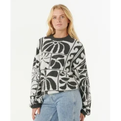 Rip Curl - Women's AOTS - TY Williams Jacquard Crew - Pullover