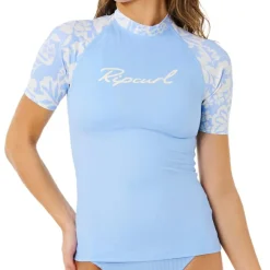 Rip Curl - Women's Pacific Coast UPF S/S Rashvest - Lycra