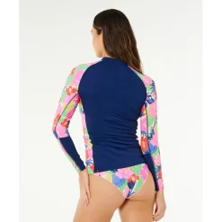 Rip Curl - Women's Party Wave UPF Zip Thru L/S - Lycra
