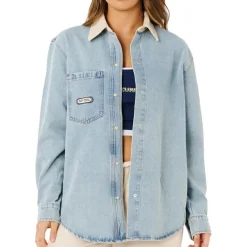 Rip Curl - Women's Surf Side Relaxed Denim Shirt - Hemd