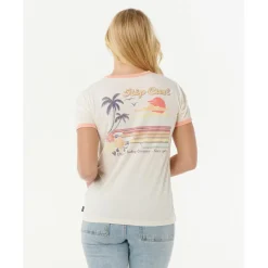 Rip Curl - Women's Swell Lines Ringer Tee - T-Shirt