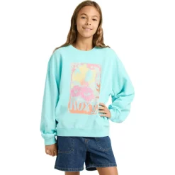 Roxy - Kid's Lineup Crew RG Terry - Hoodie