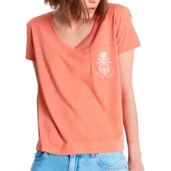 Roxy - Women's Laguna Green V Neck - T-Shirt