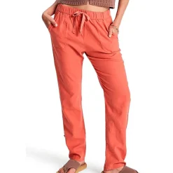 Roxy - Women's On The Seashore Linen Cargo Trousers - Freizeithose
