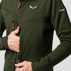 Salewa - Agner PolarLite Hooded Jacket - Fleecejacke