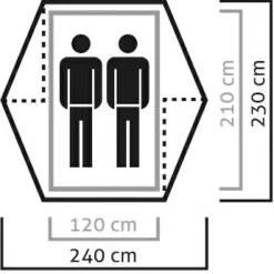 Salewa - Denali II Tent - 2-Personen Zelt