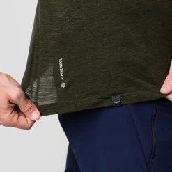 Salewa - Eagle Minilogo Alpine Merino T-Shirt - Merinoshirt