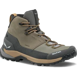 Salewa - Puez Leather Mid PTX - Wanderschuhe