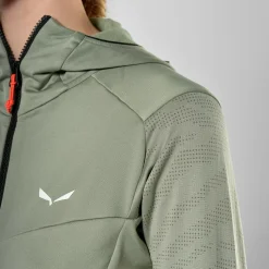 Salewa - Women's Sella Crevasse Hooded Jacket - Fleecejacke