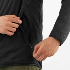 Salomon - Essential Lightwarm Hybrid - Fleecejacke