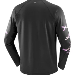 Salomon - SHKout Core L/S Tee GFX - Laufshirt