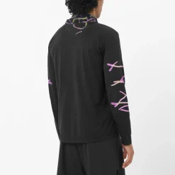 Salomon - SHKout Core L/S Tee GFX - Laufshirt