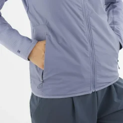 Salomon - Women's Essential Lightwarm Hybrid - Fleecejacke