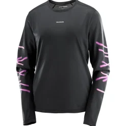 Salomon - Women's SHKout Core L/S Tee GFX - Laufshirt