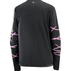 Salomon - Women's SHKout Core L/S Tee GFX - Laufshirt