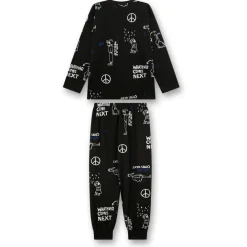 Sanetta - Kid's Pyjama Long AOP 245916 - Schlafanzug