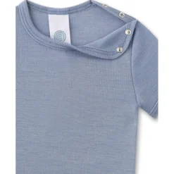 Sanetta - Kid's Wool Body S/S - Merinounterwäsche