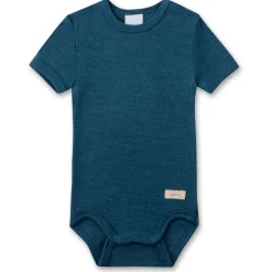 Sanetta - Kid's Wool Body S/S - Merinounterwäsche