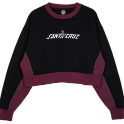 Santa Cruz - Women's Flourish Strip Crew - Pullover