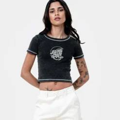 Santa Cruz - Women's Moon Dot Reflection Front T-Shirt - T-Shirt