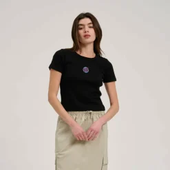 Santa Cruz - Women's Other Dot Emb T-Shirt - T-Shirt