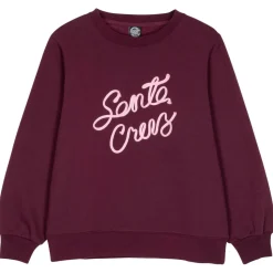 Santa Cruz - Women's Ribbon Script Front Crew - Pullover