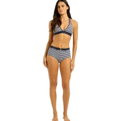 Seafolly - Clubhouse Belted Hollywood Hipster - Bikini-Bottom