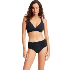 Seafolly - Seafolly Collective Gathered Front Retro Pant - Bikini-Bottom