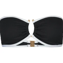 Seafolly - Women's Beach Bound Ring Front Bandeau - Bikini-Top