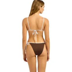 Seafolly - Women's Beach Bound Tie Side Rio Pant - Bikini-Bottom