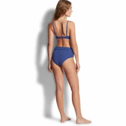 Seafolly - Women's Cleo Twist Tie Front Bralette - Bikini-Top