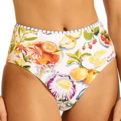 Seafolly - Women's Coastline High Waisted Pant - Bikini-Bottom