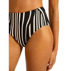 Seafolly - Women's Coastline High Waisted Pant - Bikini-Bottom