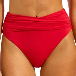 Seafolly - Women's Collective High Waist Wrap Front Pant - Bikini-Bottom