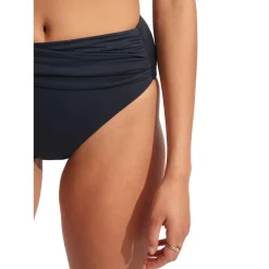 Seafolly - Women's Collective High Waist Wrap Front Pant - Bikini-Bottom