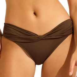 Seafolly - Women's Collective Twist Band Hipster - Bikini-Bottom