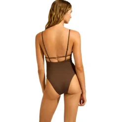 Seafolly - Women's Collective V Neck One Piece - Badeanzug
